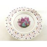 A Victoria & Albert plate, this lot cannot be post