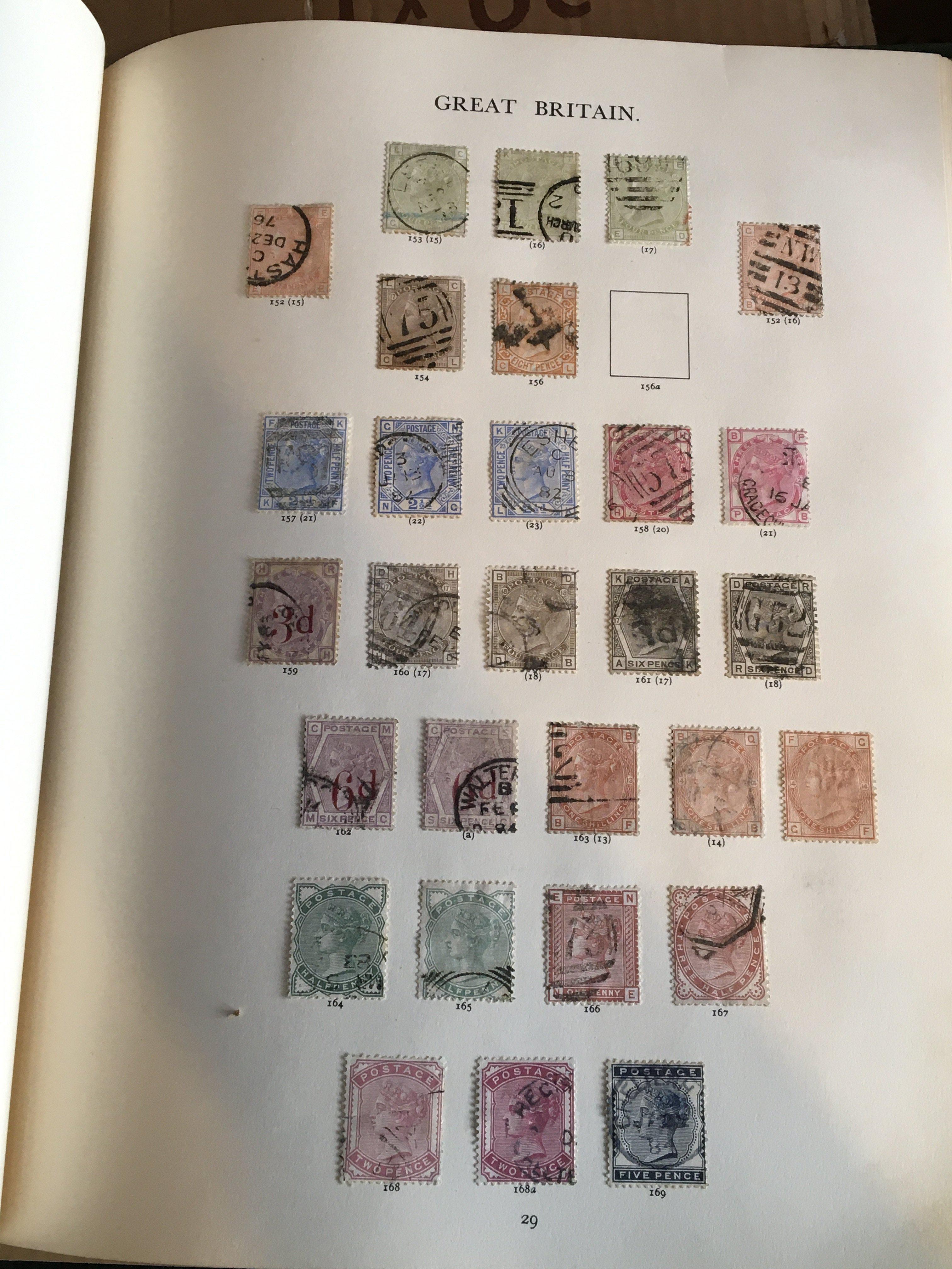 An album containing Used British stamps from Queen - Image 3 of 14