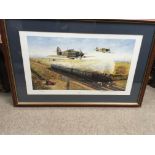 Five signed limited edition WWII aircraft and ship