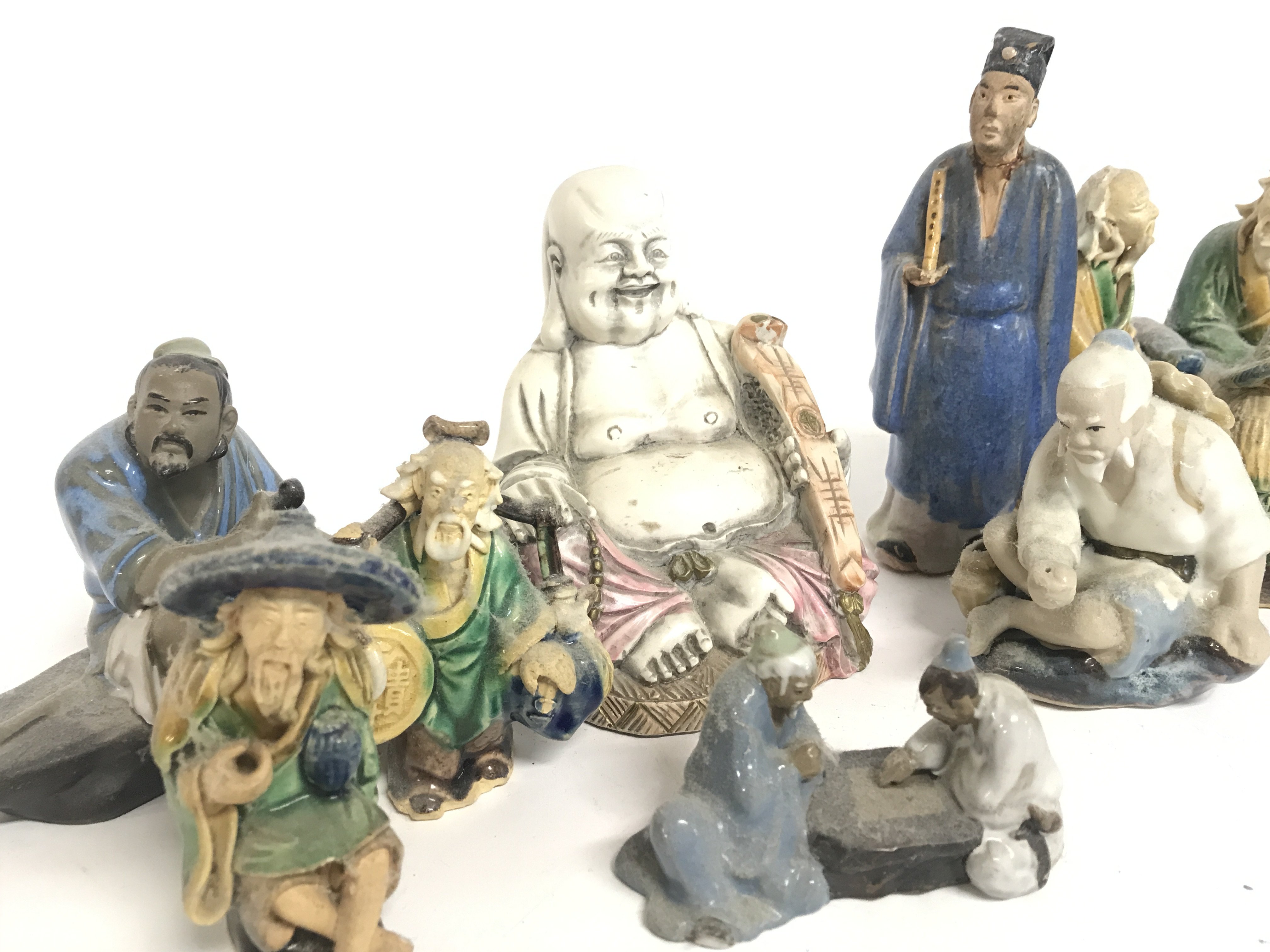 A Collection of 20th century Chinese porcelain fig - Image 2 of 3