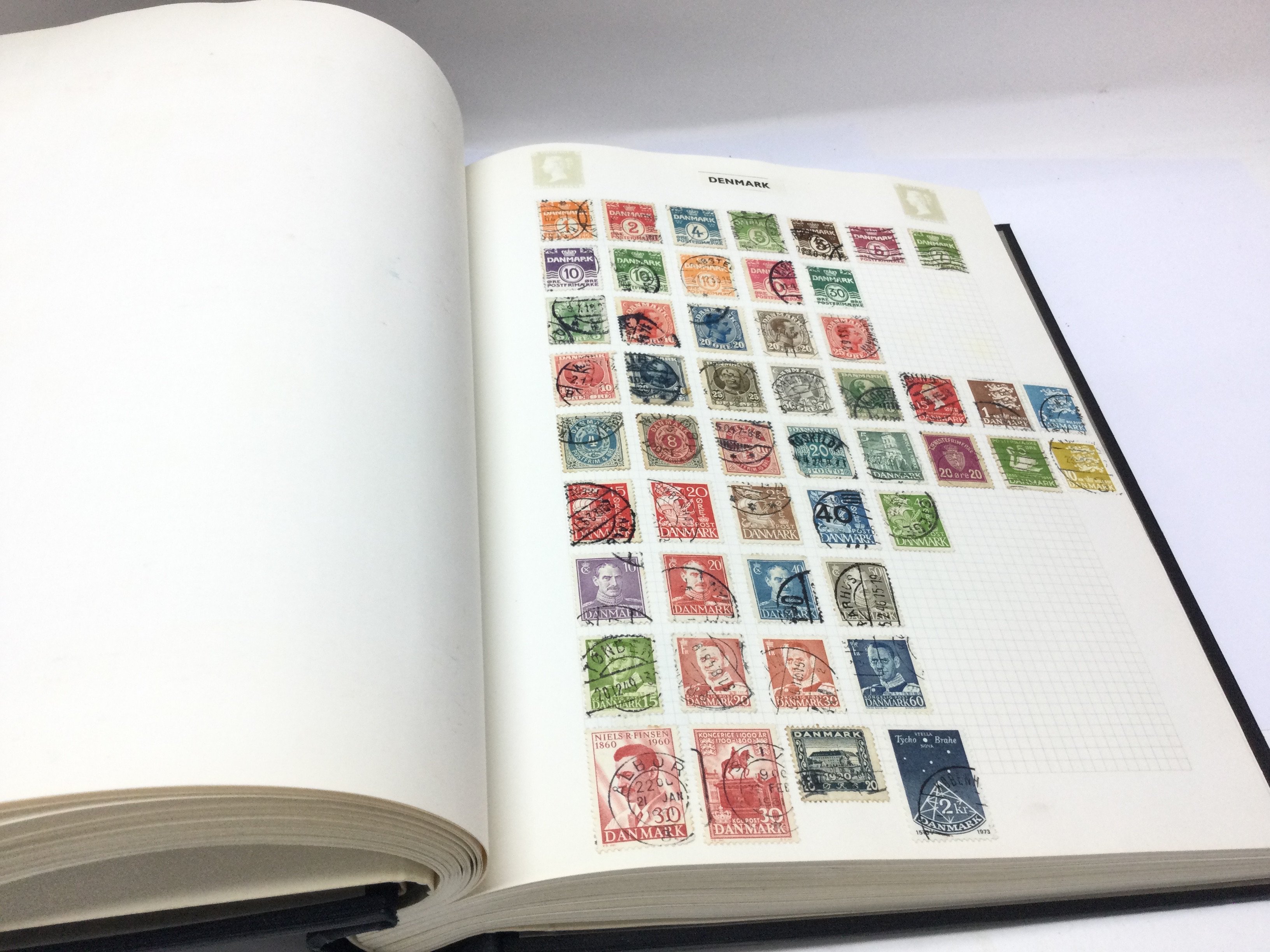 Stanley Gibbons stamp album and a collection of lo - Image 2 of 11