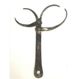 A hand forged blacksmith antique callipers. Postag