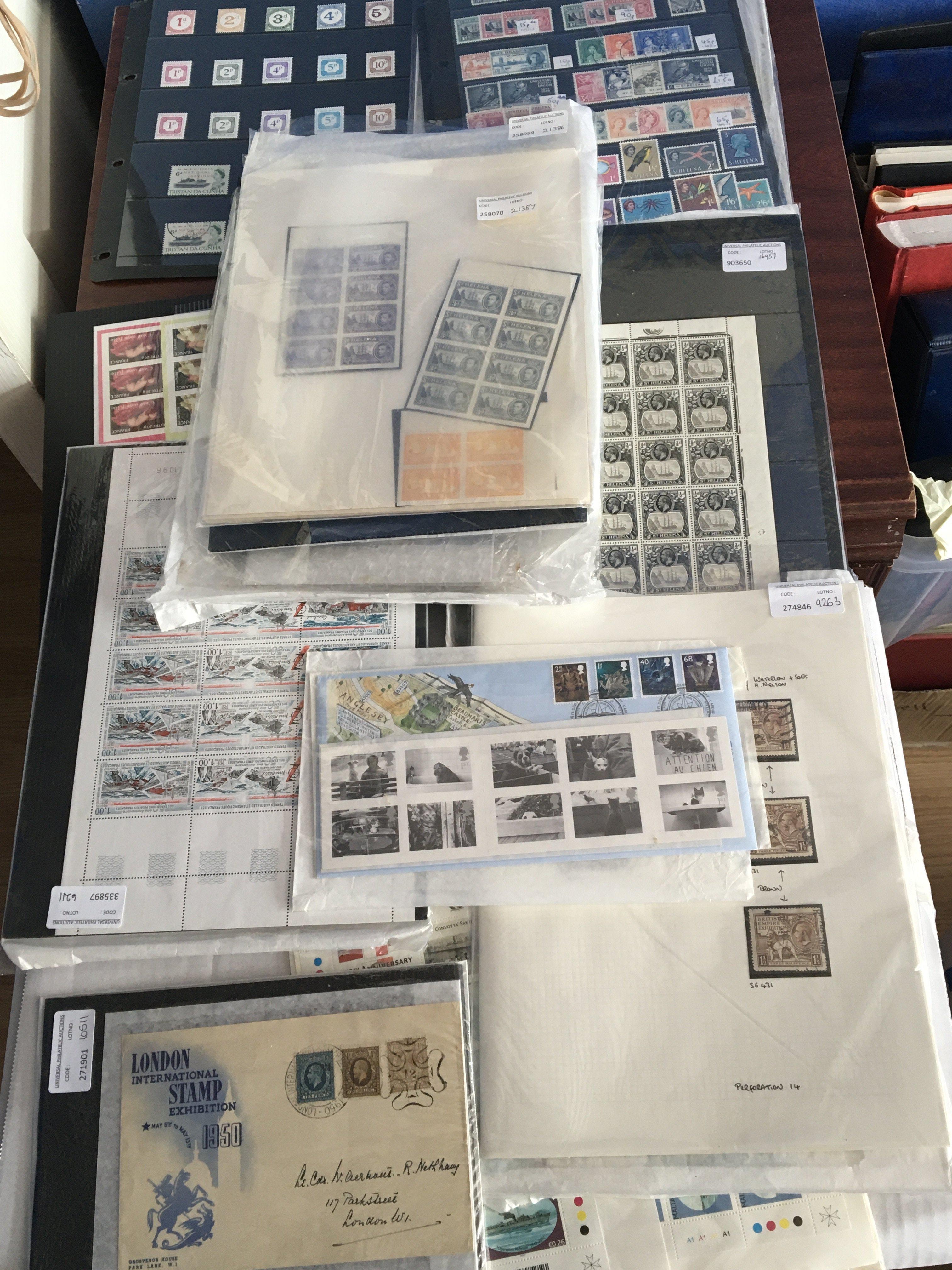 A collection of well presented stamps world stamps