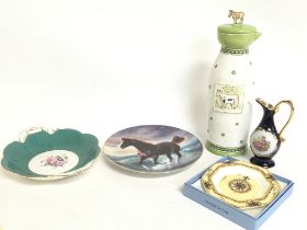 A collection of ceramics including a Wedgwood Conc