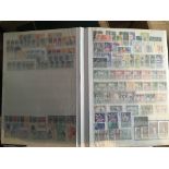Three albums of stamps Shipping theme stamps unuse