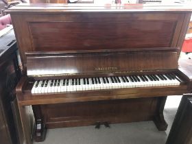 A C. Bechstein piano with bench. Dimensions 59x146