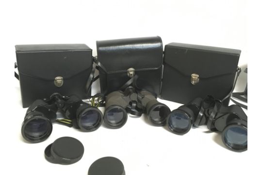 Binoculars including Swallows 8x50mm, Hans Weiss 1 - Image 2 of 2