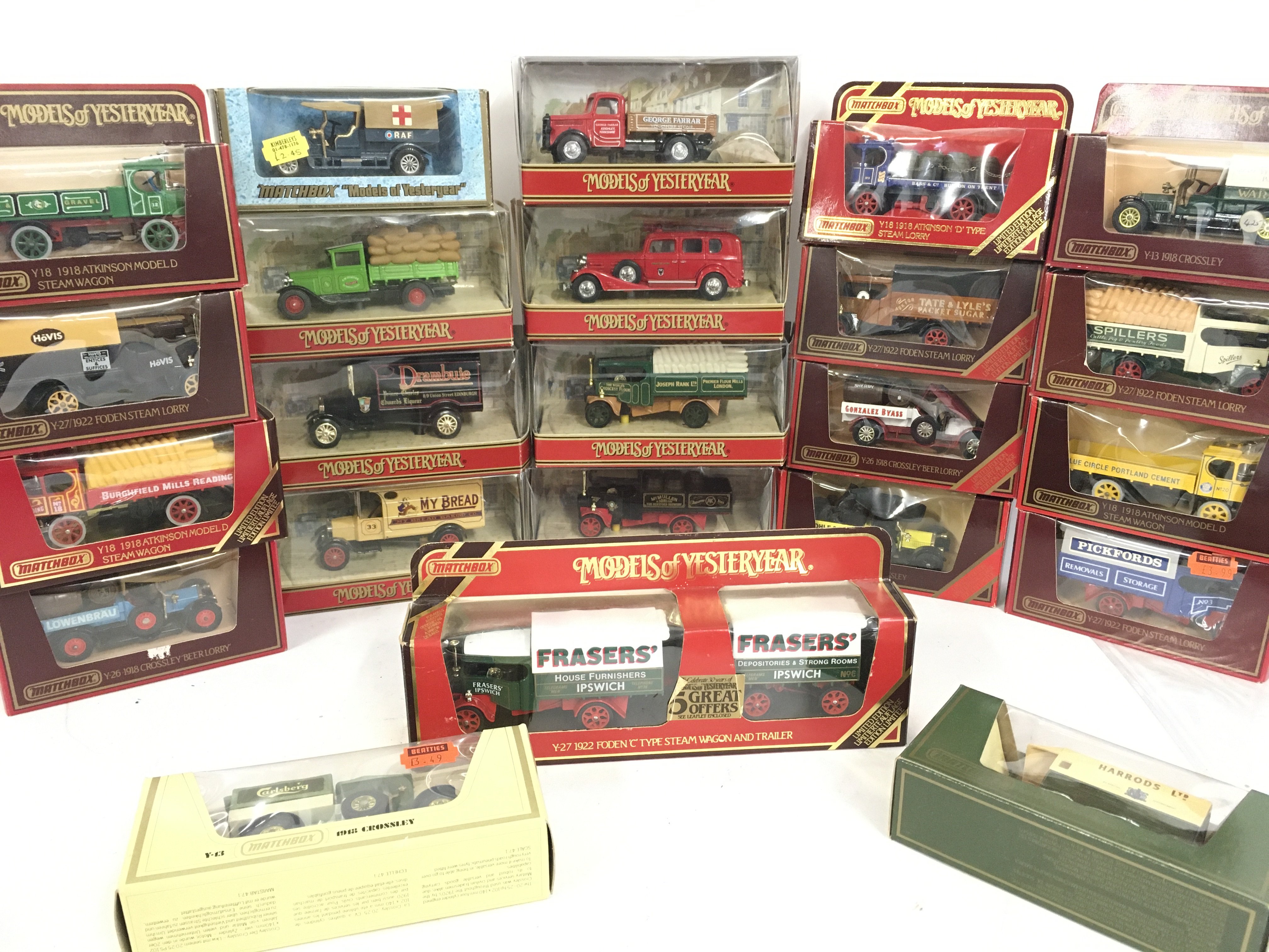 3 X Boxes Containing Boxed Matchbox Models Of Yest - Image 3 of 3