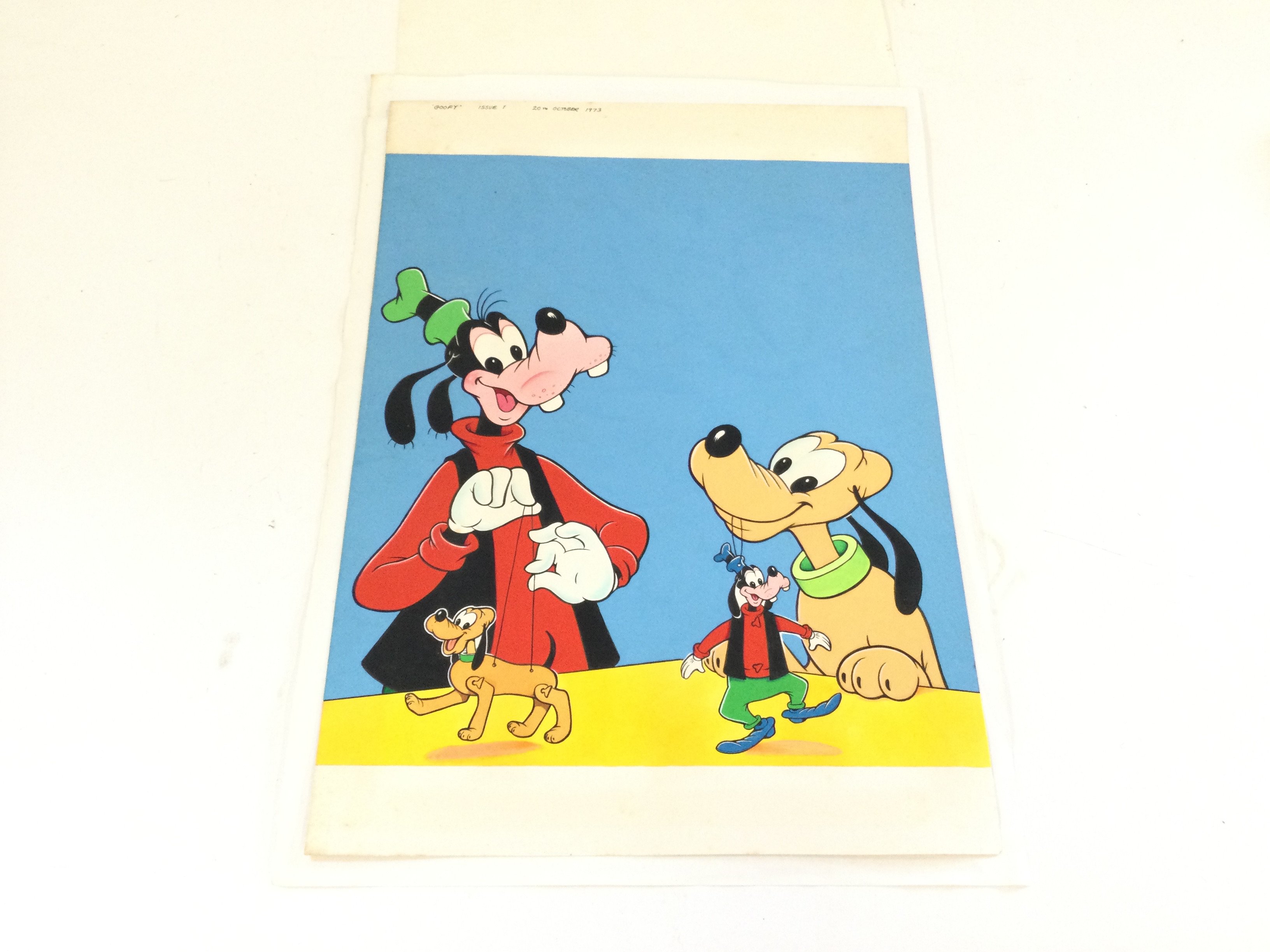 Original artwork by Colin Wyatt of Walt Disney Goo