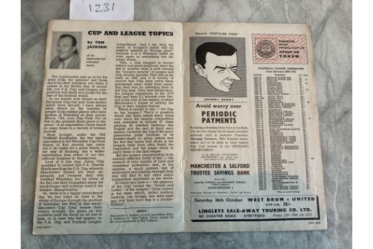 1957 Charity Shield Football Programme: Manchester - Image 2 of 3