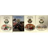 3 Pobjoy Mint Isle of Man Christmas cards inset wi