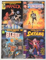 Four Marvel Premier and similar comic books, to include issue #7 (1976) Satana, 1st appearance of