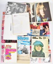 A collection of Beatles ephemera to include Cavern Club headed paper for A R McFall (the owner Ray