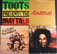 Reggae - 7 albums comprising Bob Marley and The Wailers - Natty Dread, Burnin' and Exodus, Toots -