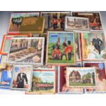Eighteen Royal interest Victory vintage wooden jigsaw puzzles by G.J. Hayter & Co. Ltd, comprising