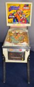 Gottlieb & Co USA Roller-Coaster vintage pinball machine designed by Ed Krynski with artwork by