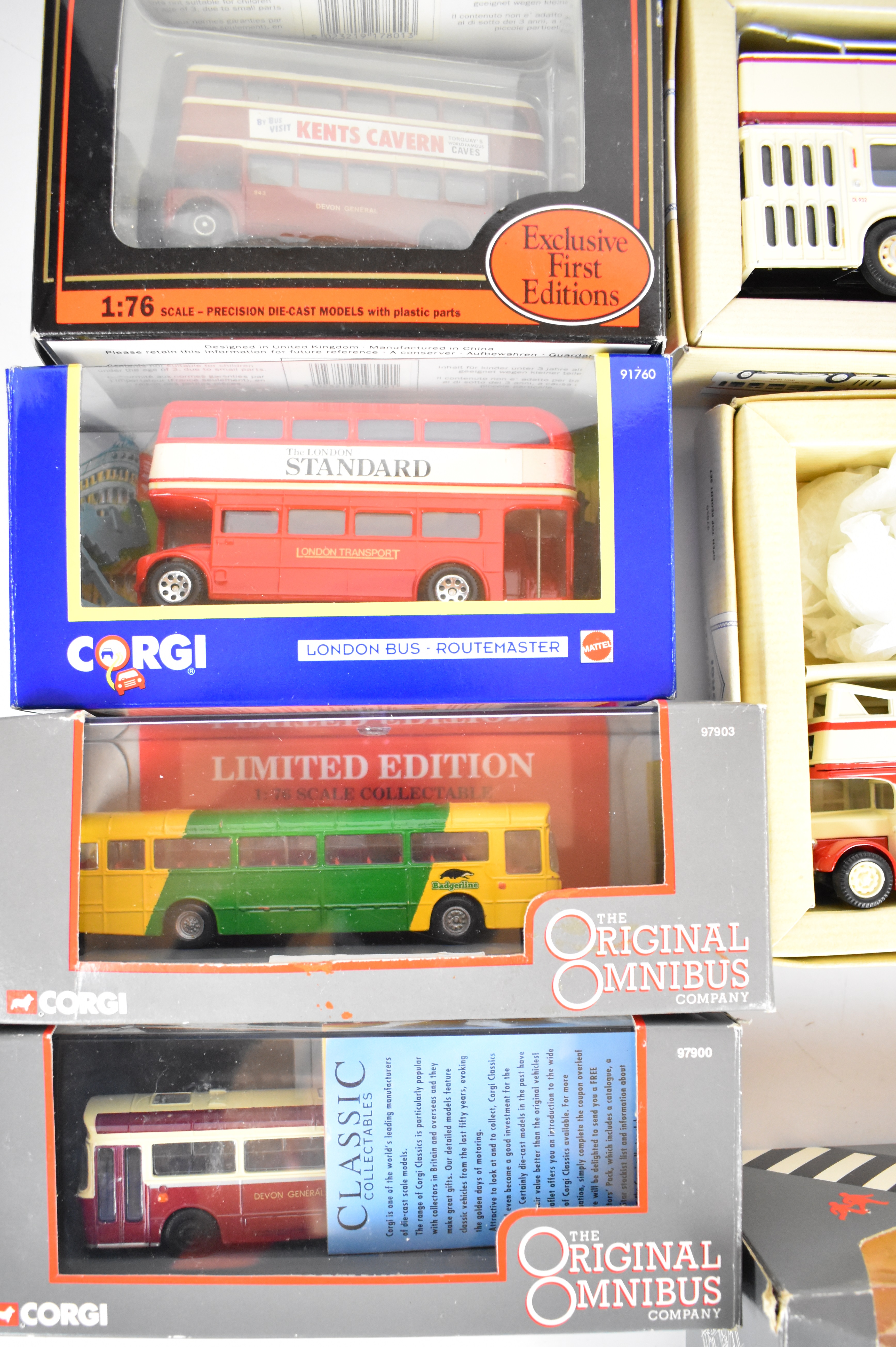 Eleven diecast model buses by Corgi, Exclusive First Editions (EFE) and The Original Omnibus - Image 2 of 5