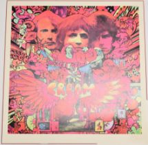 Martin Sharp psychedelic pop art signed limited edition print of the 'Cream, Disraeli Gears' album
