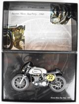 Minichamps 1:12 scale  Norton Manx Ray Petty 1960 diecast model motorbike, #122 132400, in