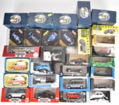 Twenty nine diecast model cars and trucks, manufacturers include Onyx, Heritage Classics, Vitesse,