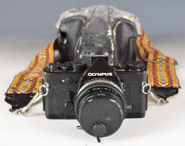 Olympus OM-1n 35mm SLR camera, with Zukio 1:1.8 f=50mm lens