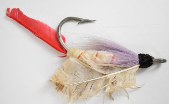 Early English tuna or 'tunny' fishing lure, from the vendor's grandfather's fishing tackle shop in