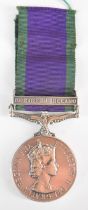 British Army Elizabeth II General Service Medal with clasp for Northern Ireland, named to 24201740