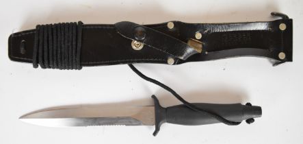 American Gerber knife with maker's mark and Gerber Portland Ore. USA and D 1416S stamped to ricasso,