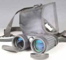 Bushnell 10 x 42 waterproof binoculars, in original pouch with strap etc