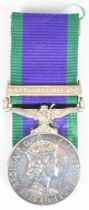 British Army Queen Elizabeth II General Service Medal 1962-2007 with clasp for Northern Ireland