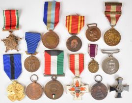 Fourteen overseas medals including Rhodesia Service Medal named to 29022 Sapper J J J Van