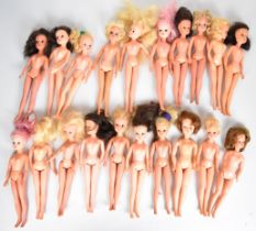 Twenty vintage Sindy dolls by Pedigree dating to the 1970's & 80's