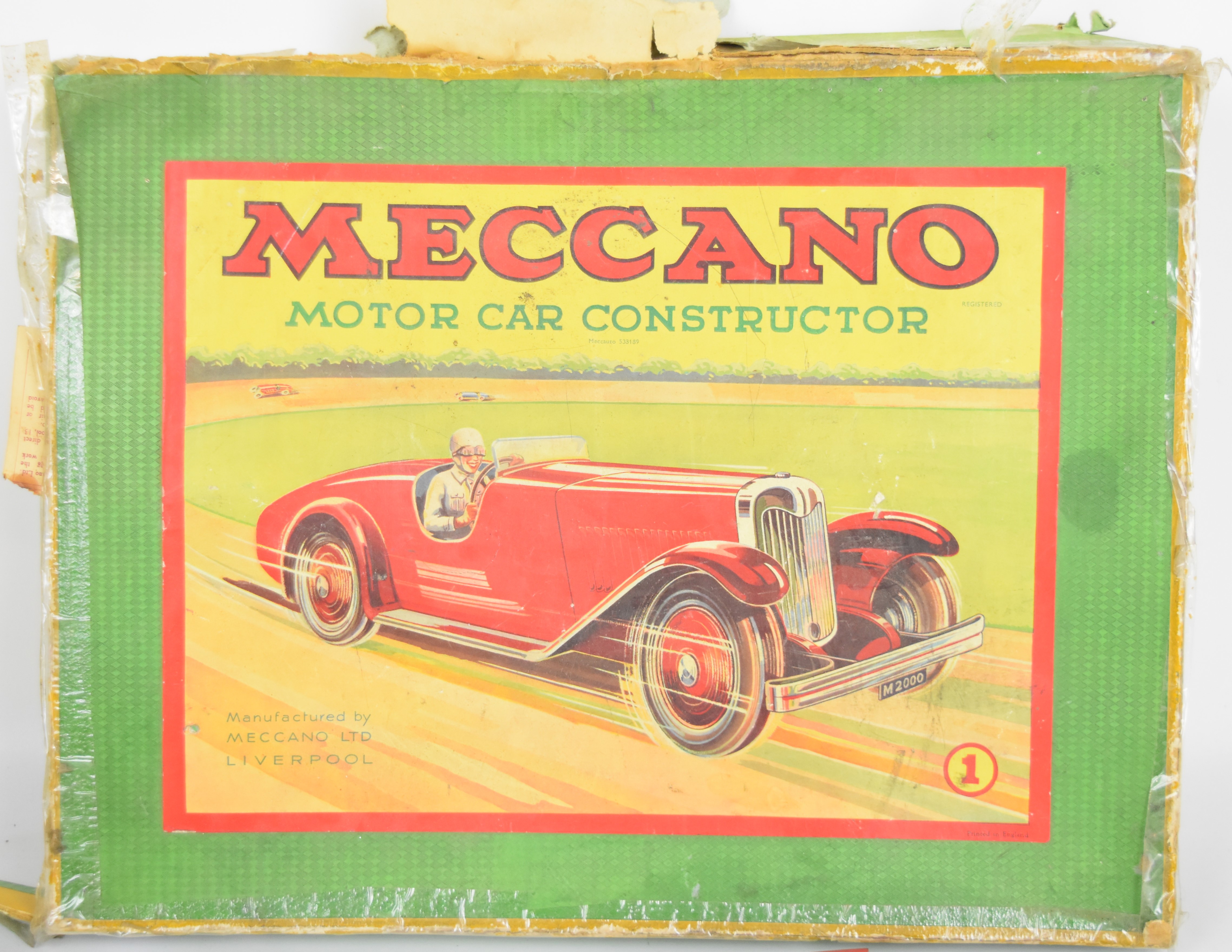 Meccano Constructor Car No1, with extra parts to convert the car into a closed or drop head car, - Image 6 of 6