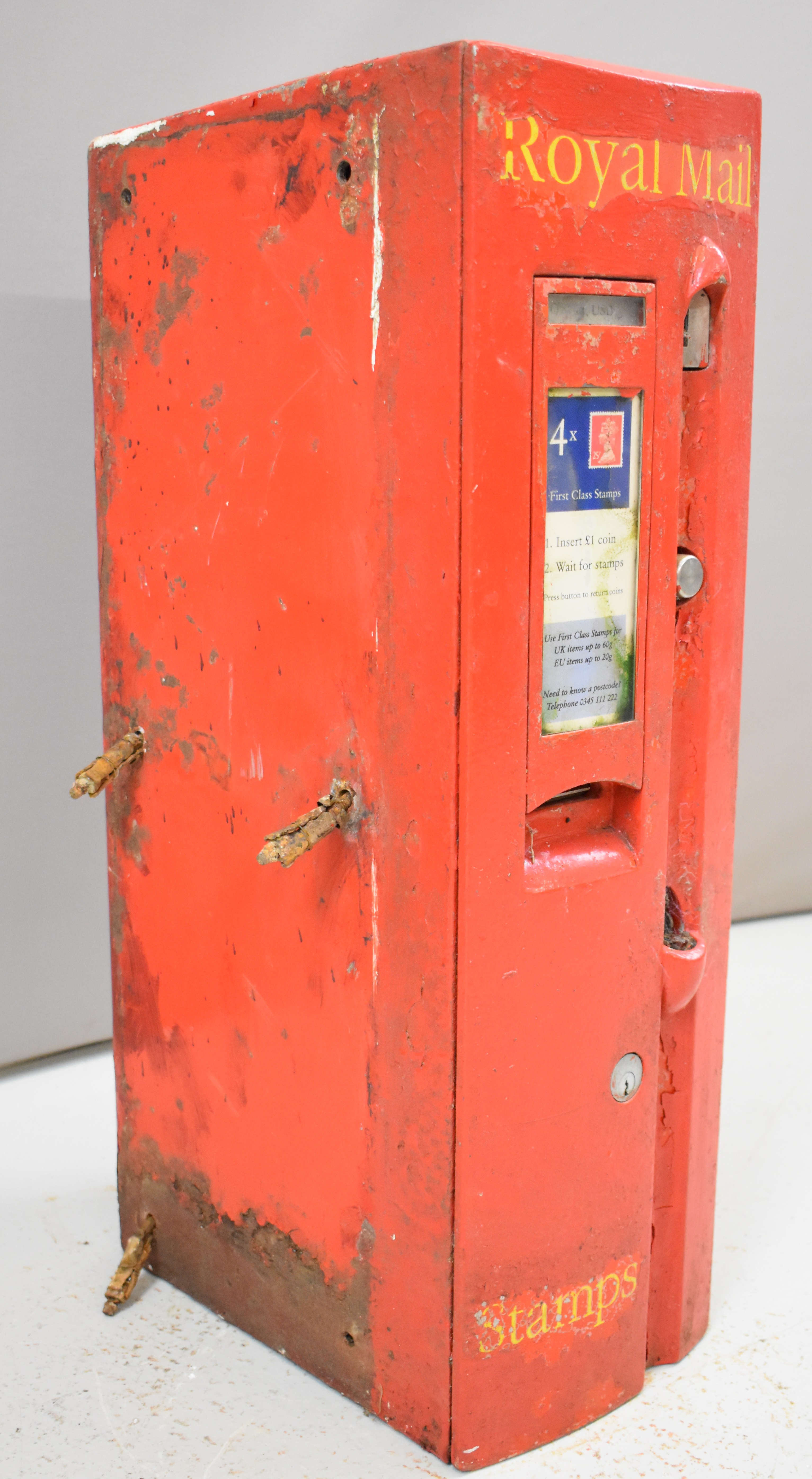 Royal Mail coin operated stamp dispensing machine, overall height 61cm - Image 2 of 6