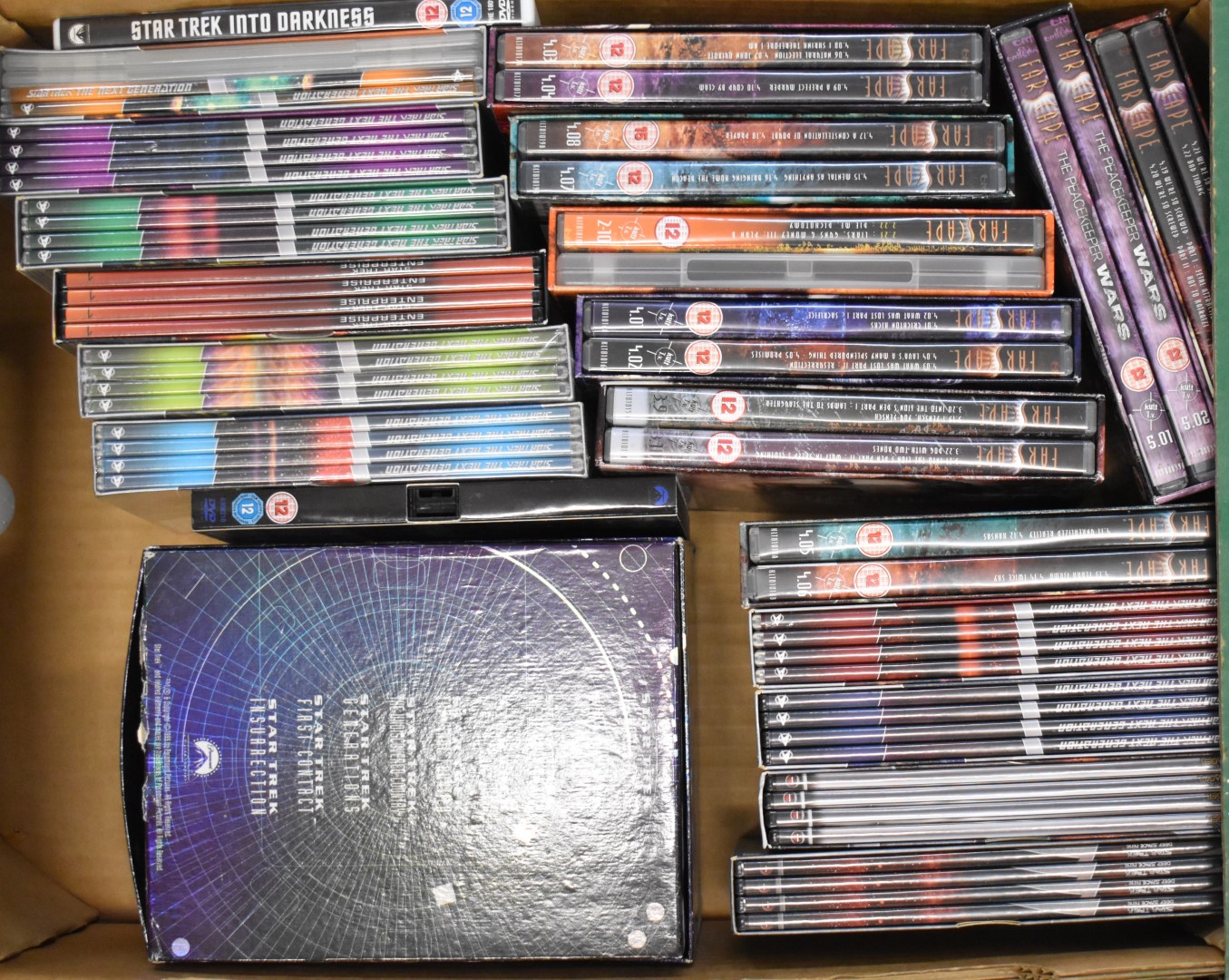 Approximately ninety multi disc DVD boxed sets of mostly sci-fi and adventure TV shows to include - Image 3 of 4