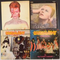 A collection of 40 LPs, mainly Funk, Soul and David Bowie including Hunky Dory, Aladdin Sane,