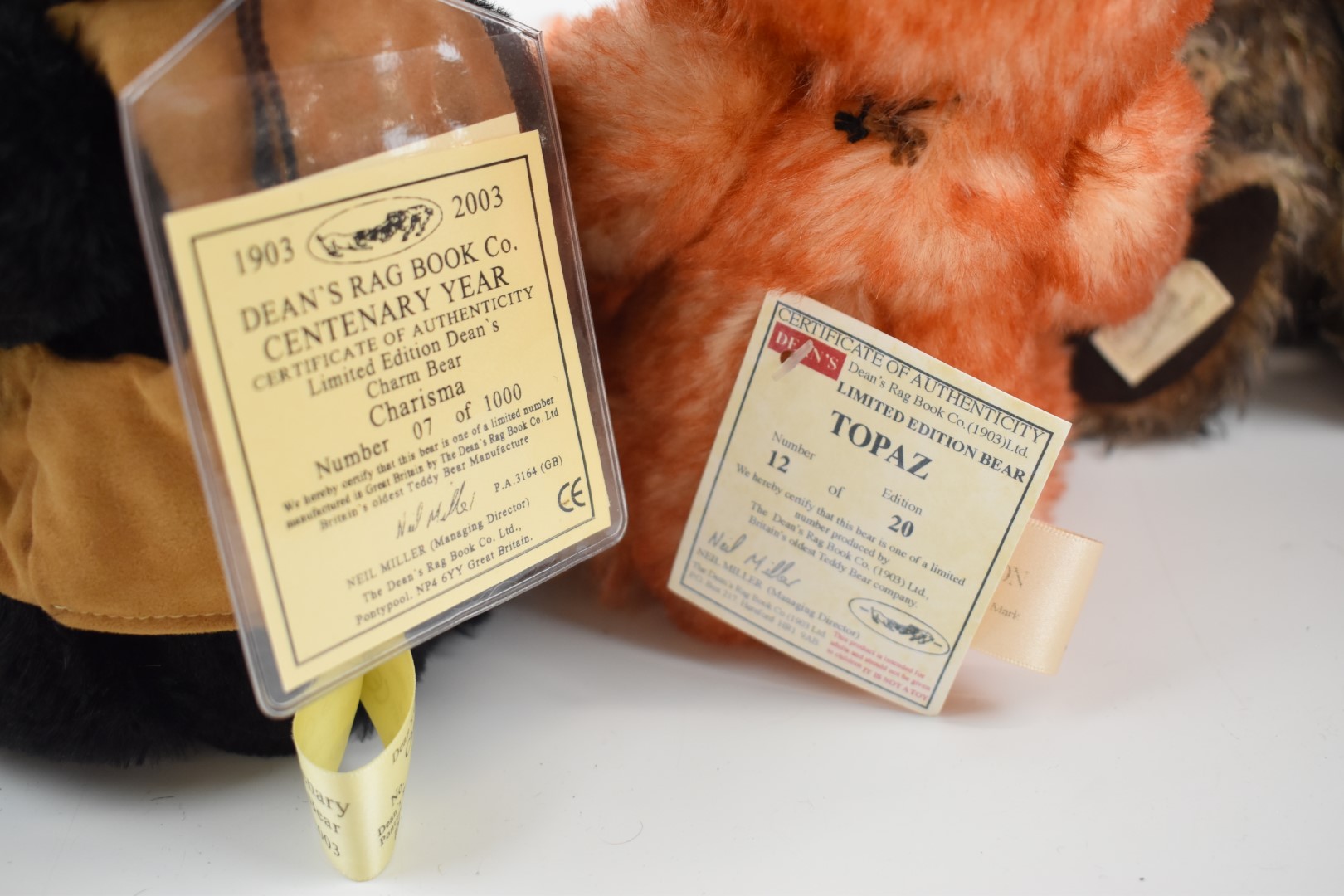 Eleven Deans Rag Book limited edition Teddy bears, most with original labels and tags to include - Image 10 of 11