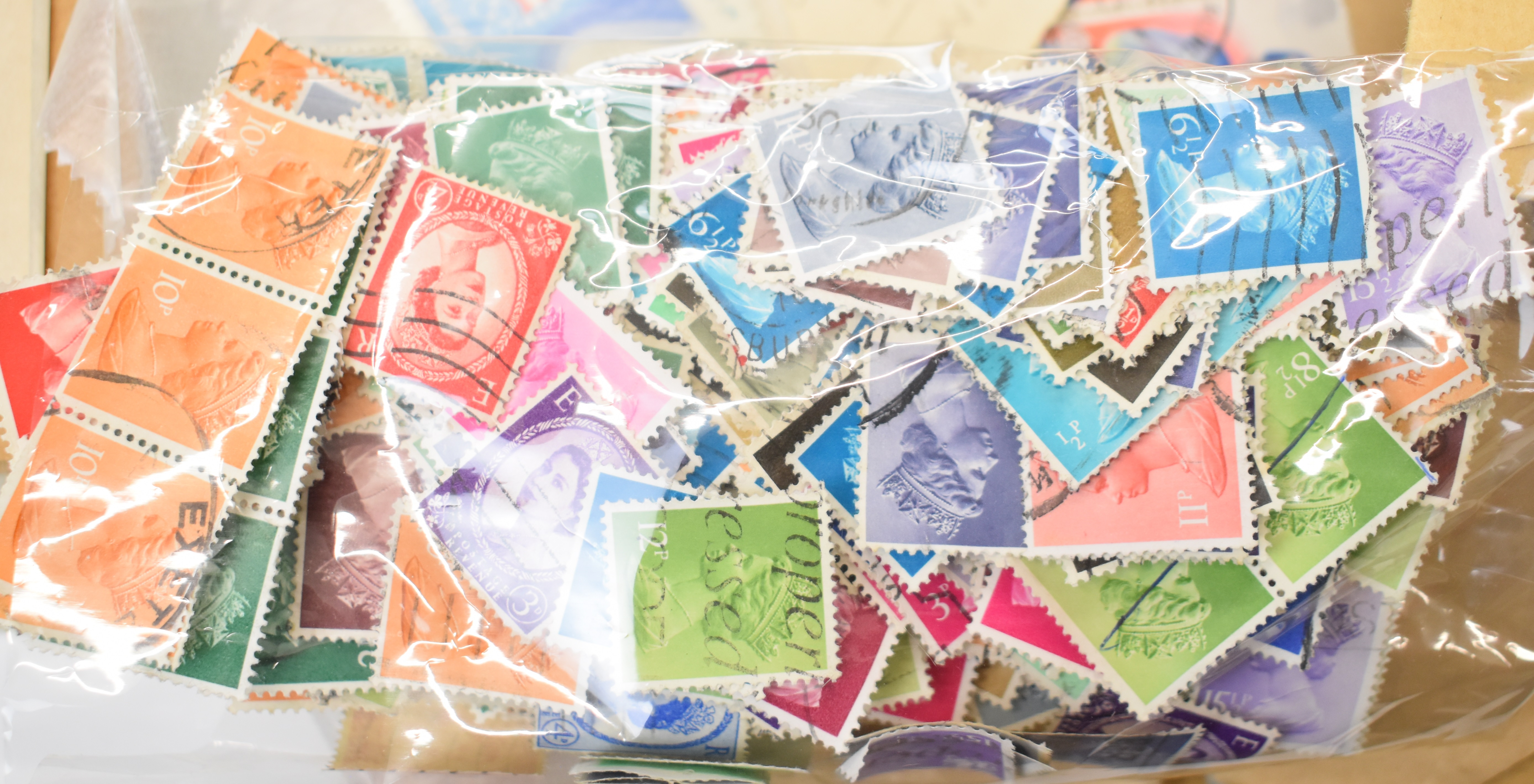 A large quantity of GB, Commonwealth and world stamps, first day covers and presentation packs in - Image 8 of 16