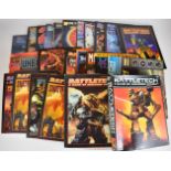 Twenty-six Battletech table top wargame rulebooks and supplements to include second and fourth