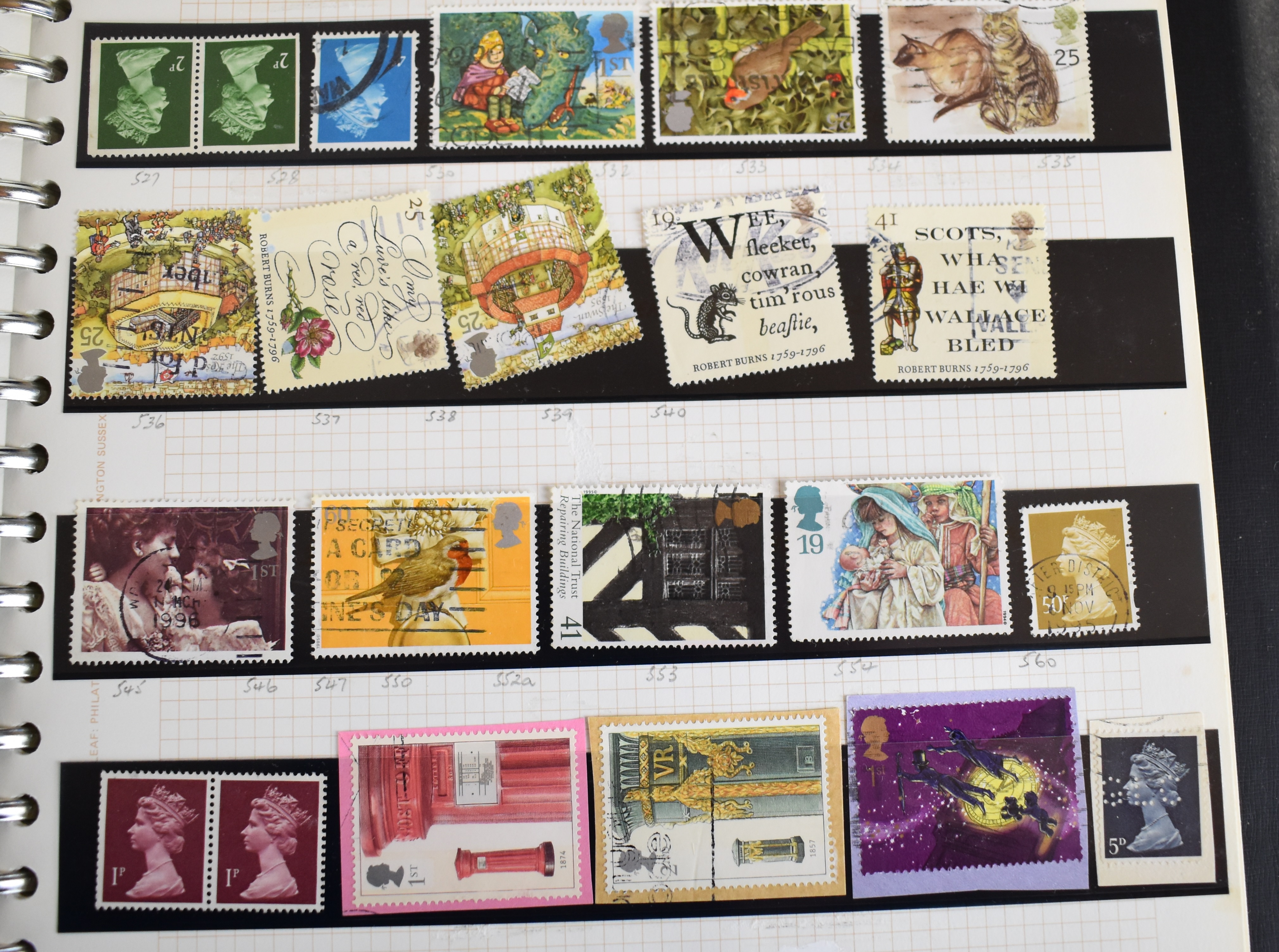 A large GB Commonwealth stamp collection in various stockbooks, Lindner albums and folders, mint and - Image 6 of 15