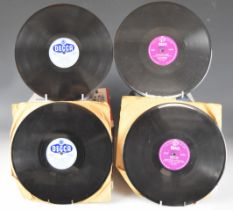 Approximately thirty 78rpm shellac records including Elvis Presley, Bill Haley, Buddy Holly,