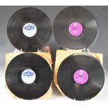 Approximately thirty 78rpm shellac records including Elvis Presley, Bill Haley, Buddy Holly,