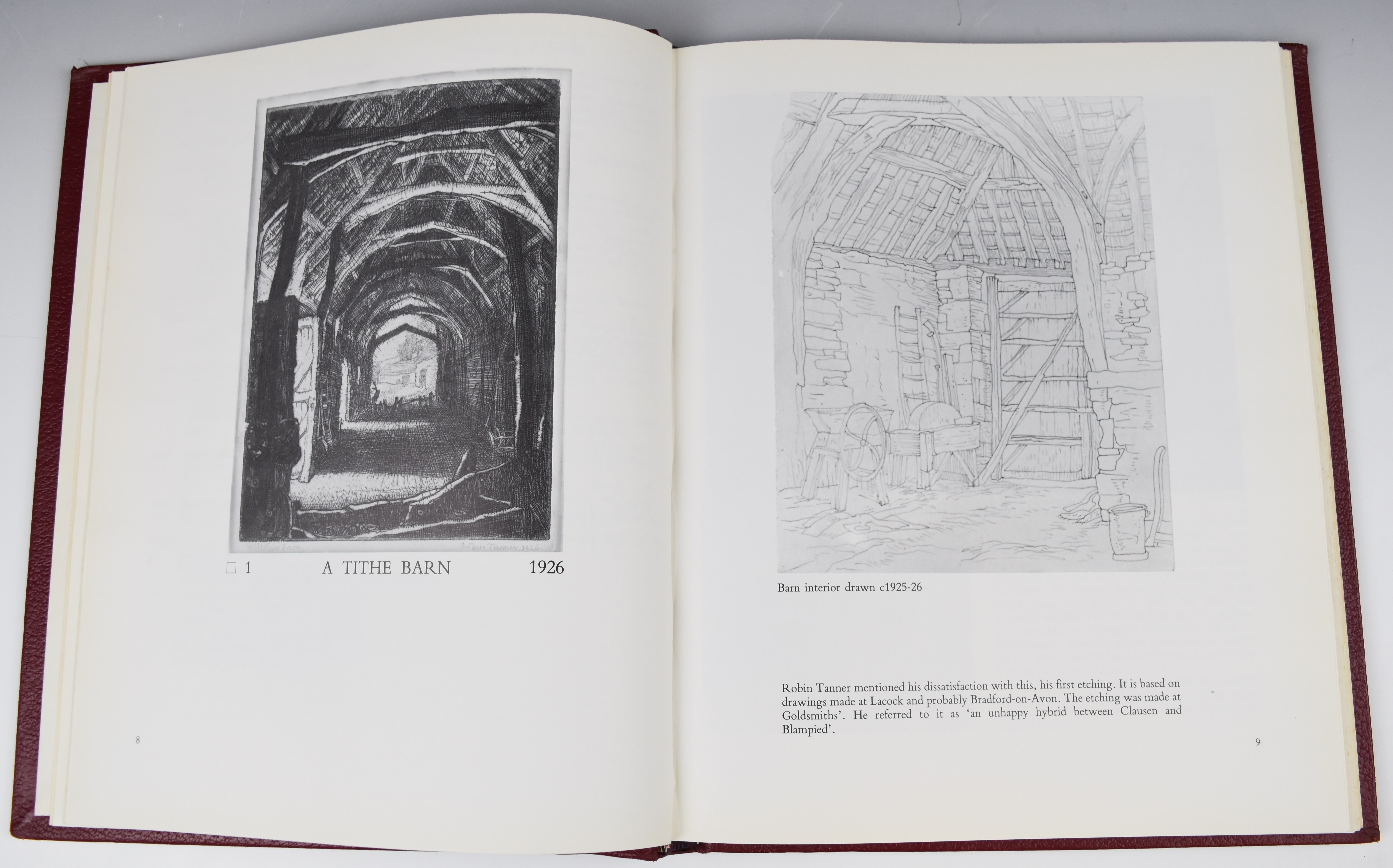 Robin Tanner, The Etchings, published Garton & Co 1988, first edition limited to 1000 copies, this - Image 3 of 8