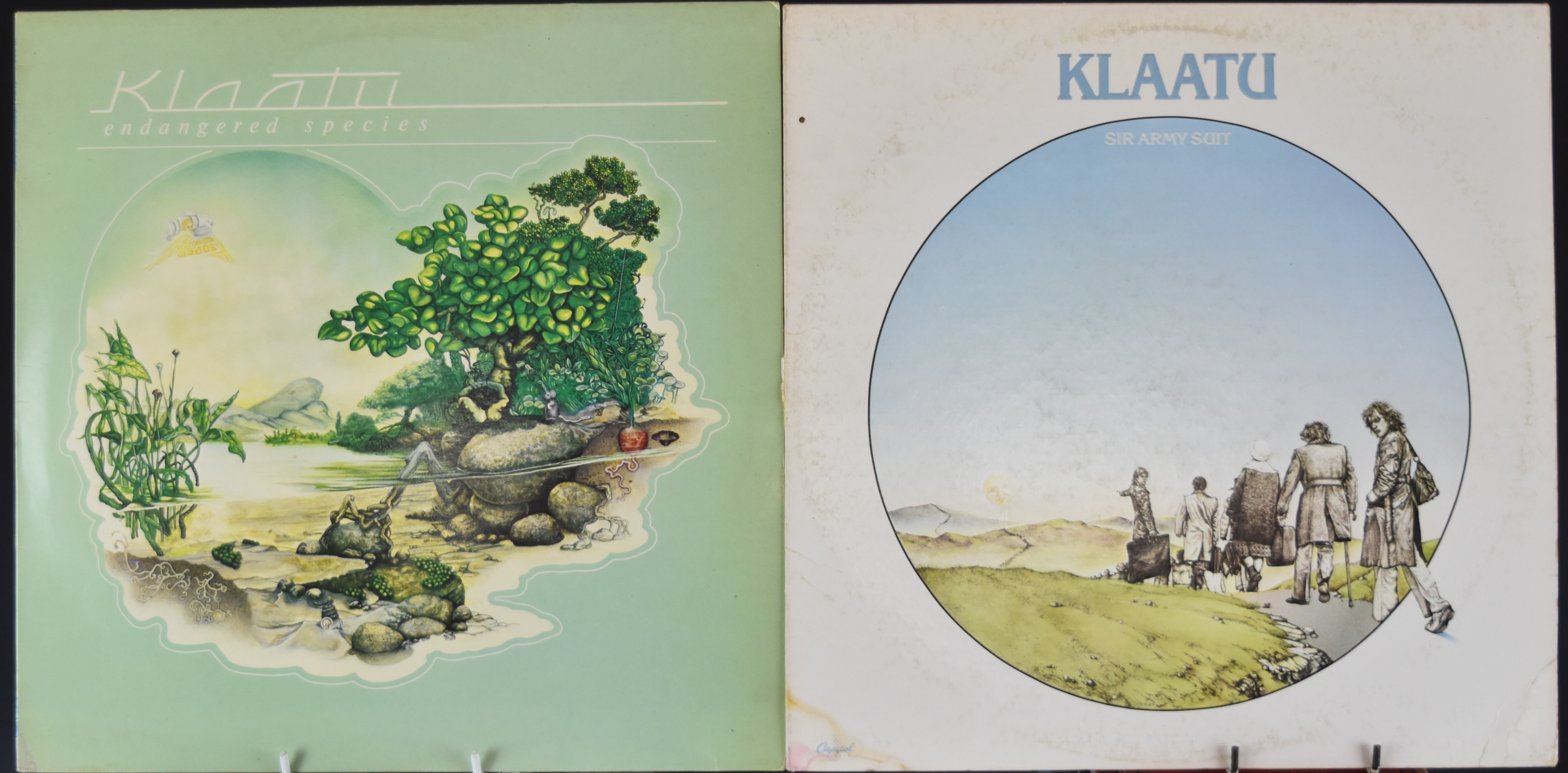 Five Klaatu Rock / Prog Rock albums comprising Magentalane, Endangered Species, Sir Army Suit, - Image 2 of 2