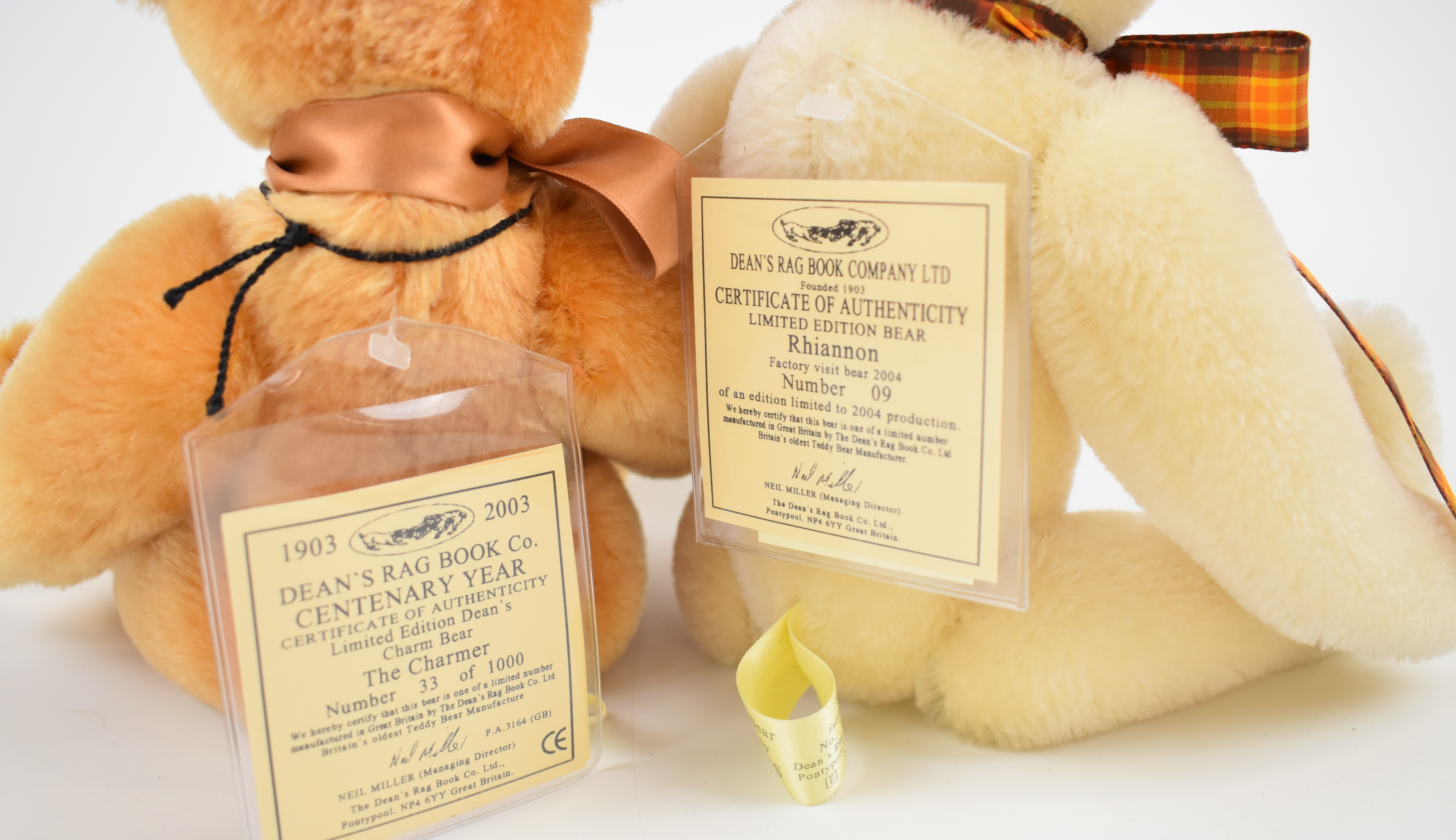 Thirteen Deans Rag Book limited edition Teddy bears, most with original tags and labels to include - Bild 8 aus 12