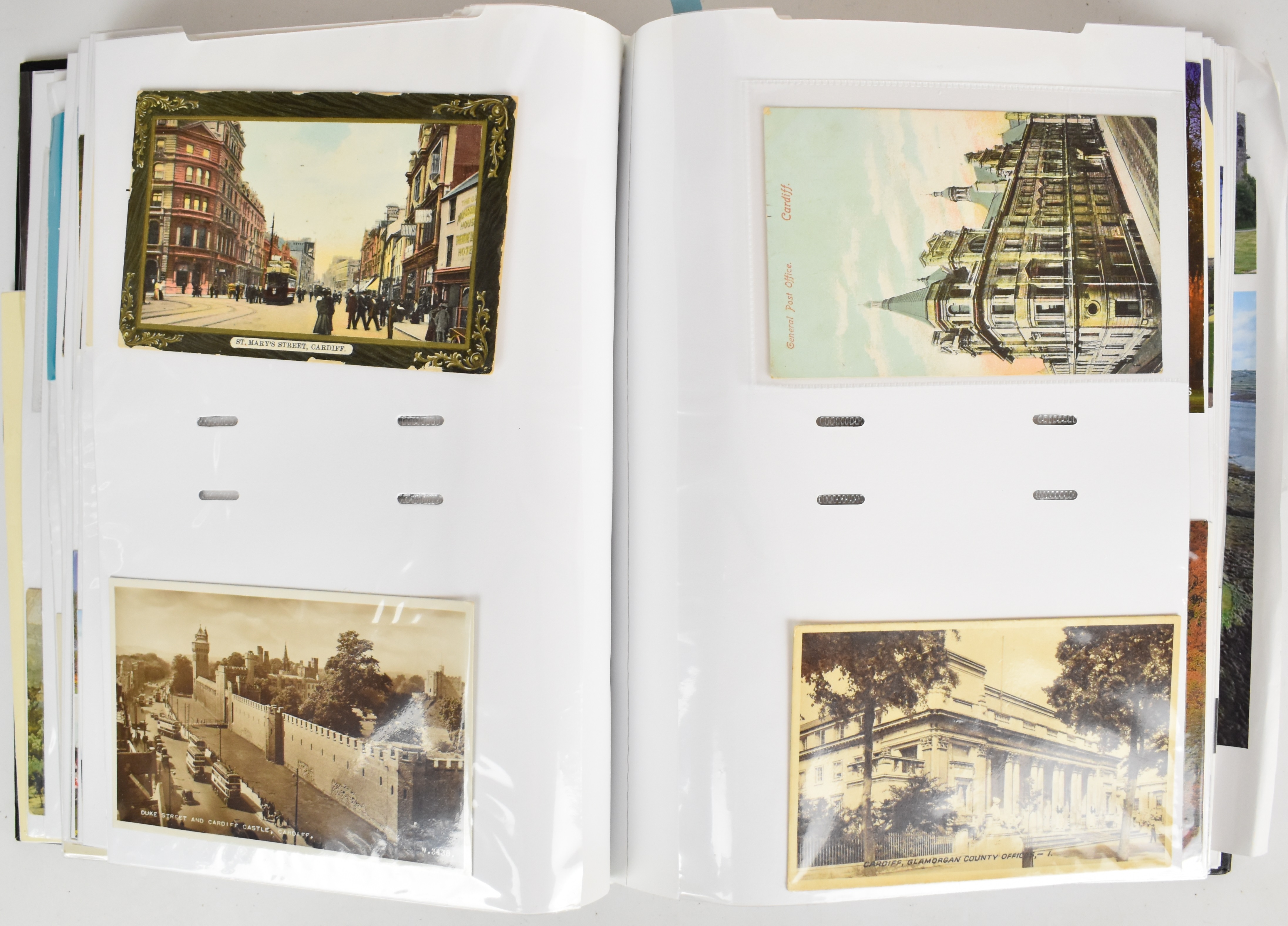 Two albums of topographical postcards including West Midlands, Birmingham, Warwick, Kenilworth, - Image 2 of 5