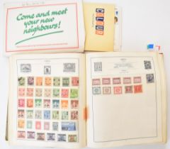 The Strand stamp album containing a collection of GB Commonwealth and world mint and used stamps,