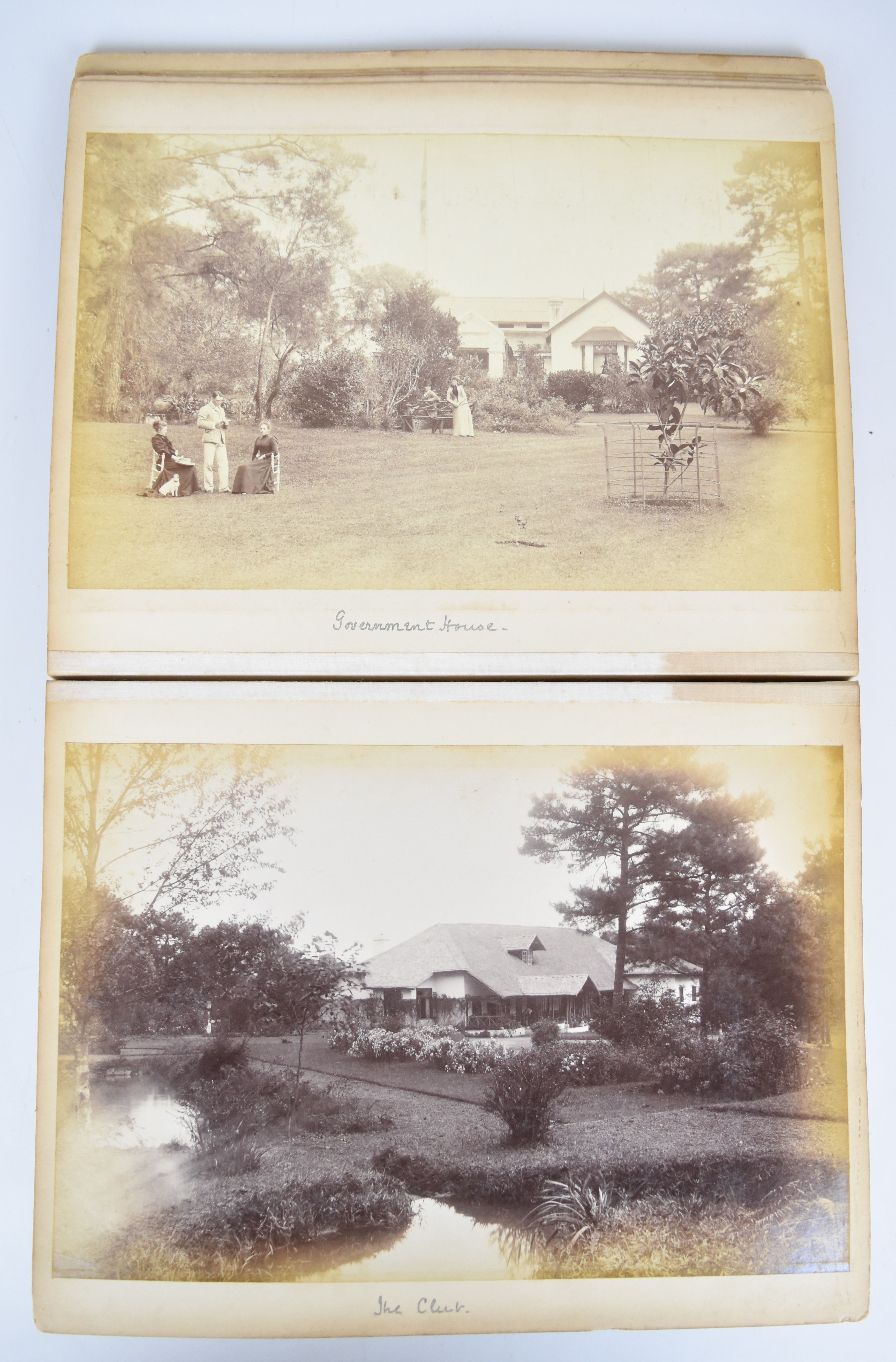 An album of late 19th and early 20thC large format photographs of Indian interest. Beginning with - Image 13 of 29