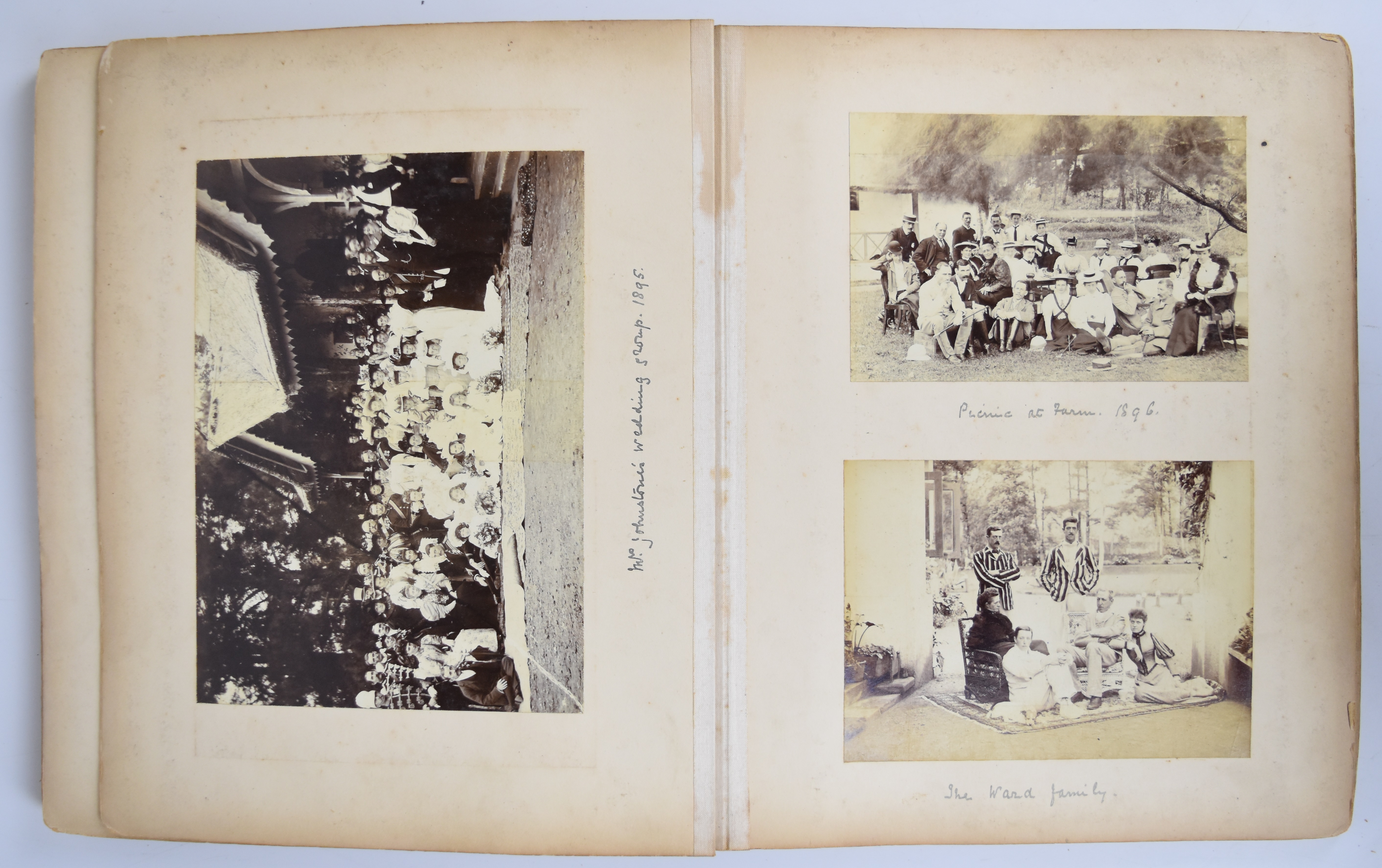 An album of late 19th and early 20thC large format photographs of Indian interest. Beginning with - Image 19 of 29