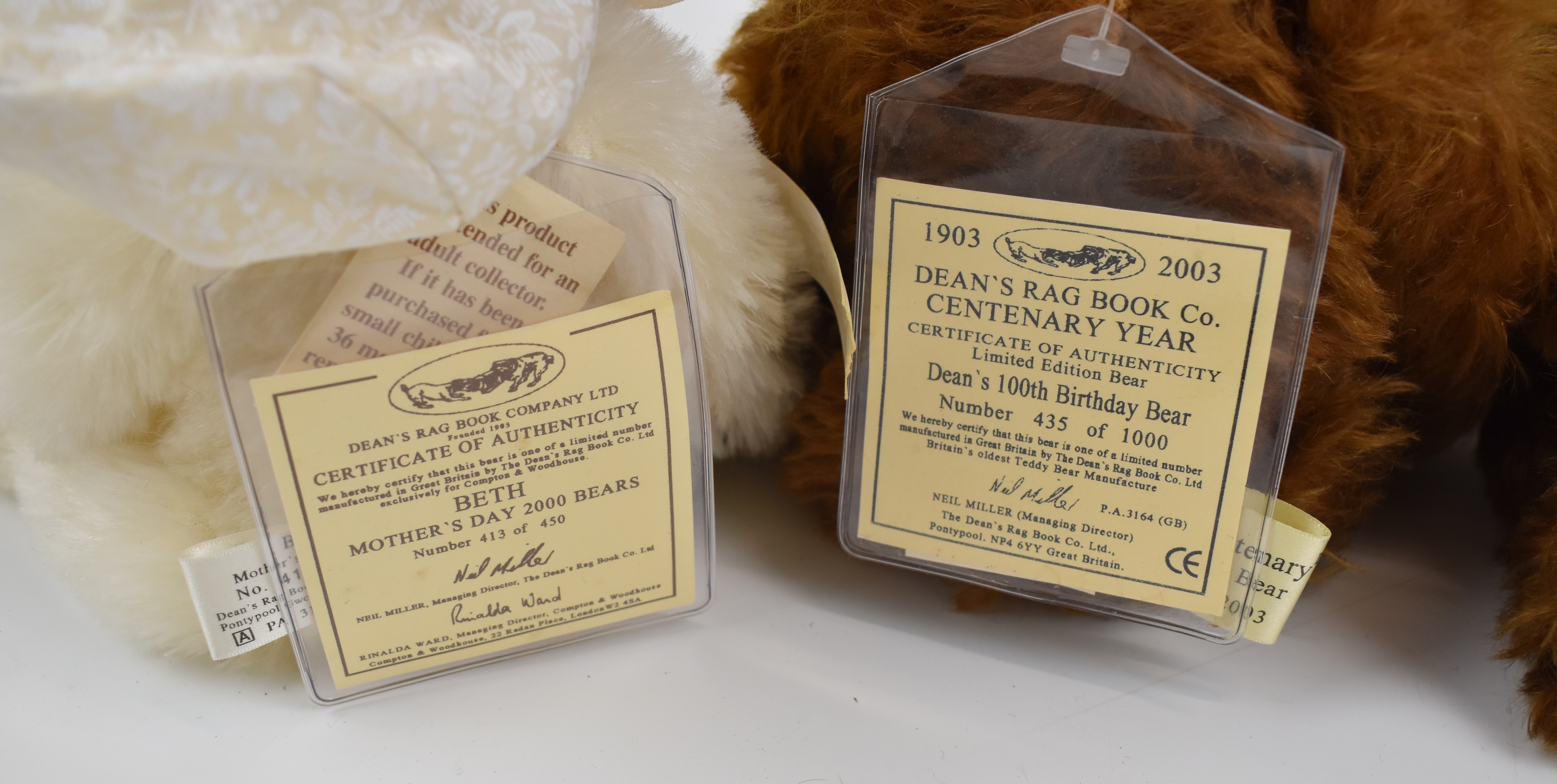 Thirteen Deans Rag Book limited edition Teddy bears, most with original tags and labels to include - Bild 11 aus 12